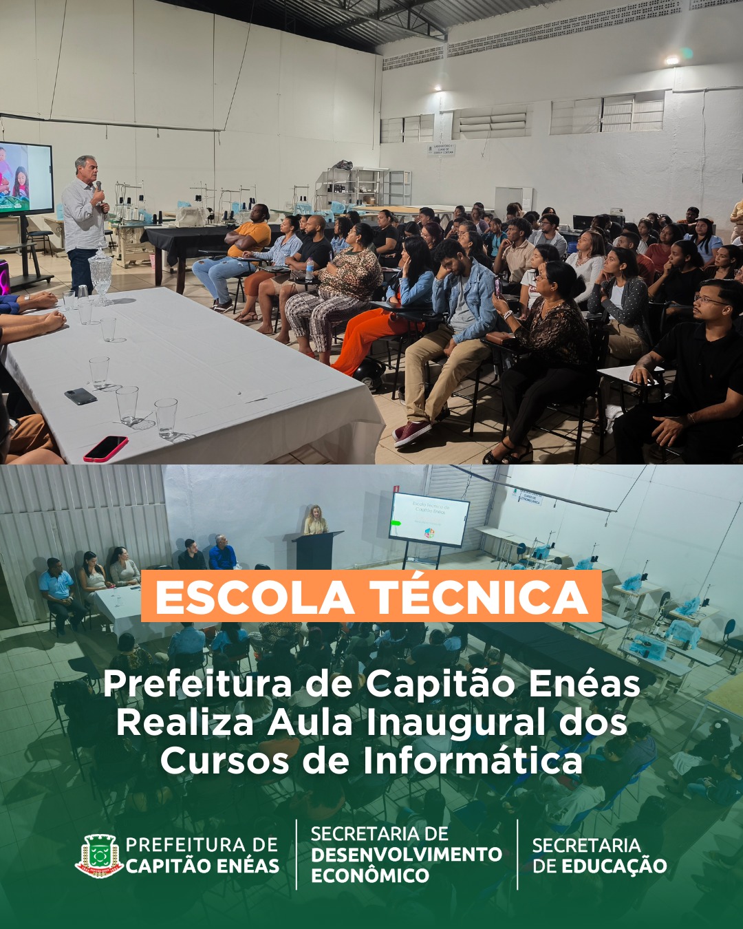 Aula Inaugural dos Cursos de Informática