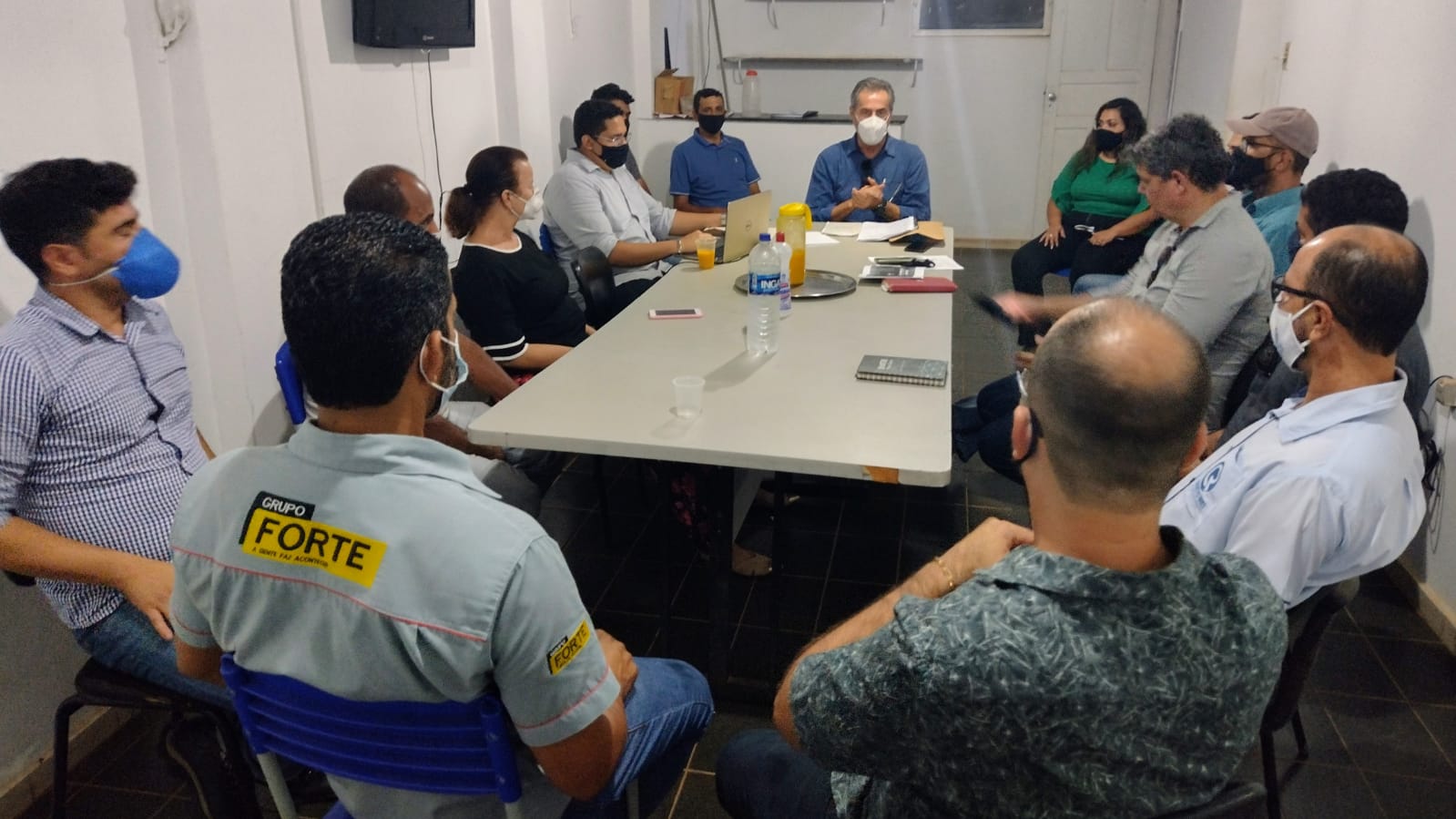 REUNIÃO COM PREFEITO REINALDO E MEMBROS INDICADOS PARA O COMDECON