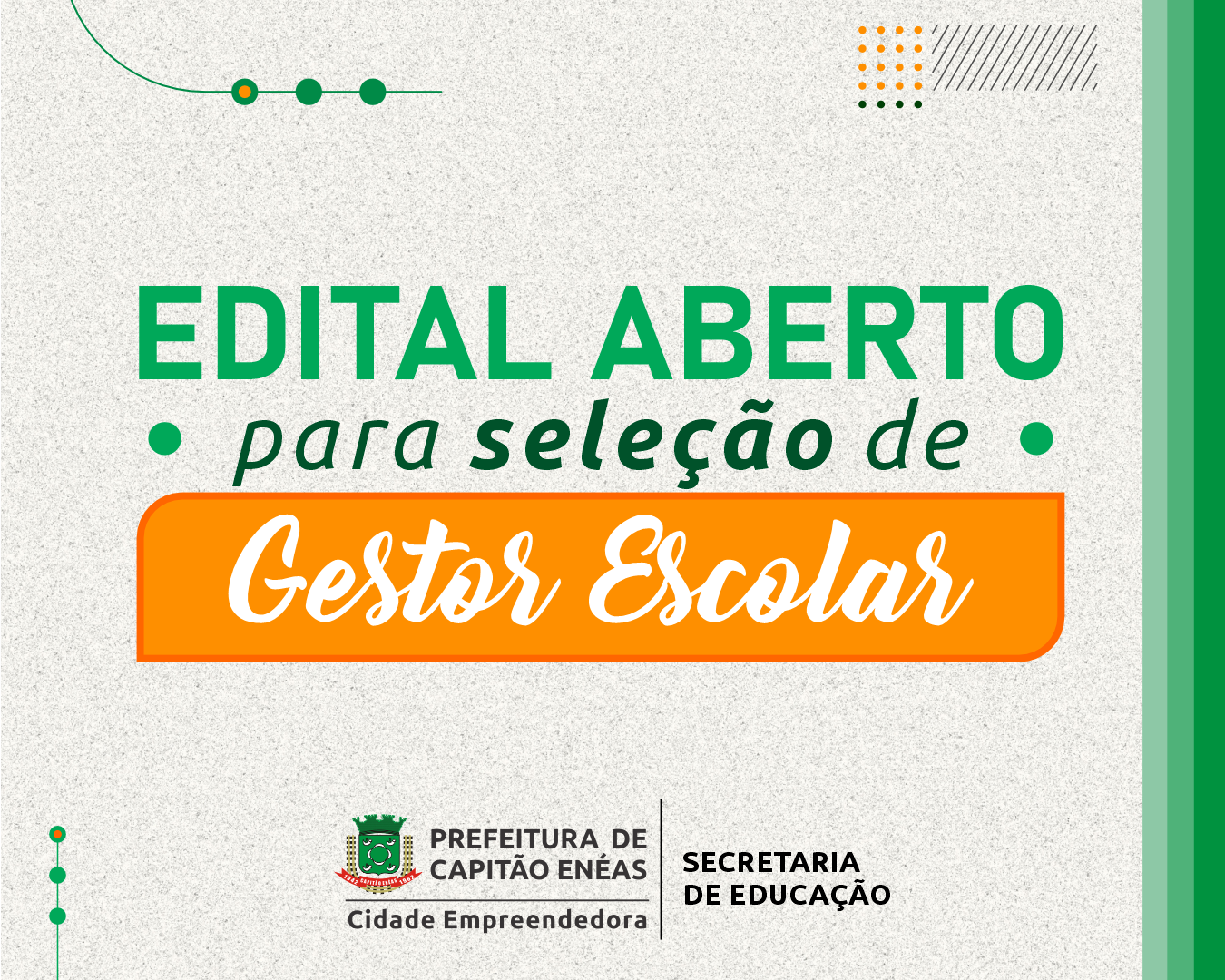 PROCESSO DE SELEÇÃO – GESTOR ESCOLAR