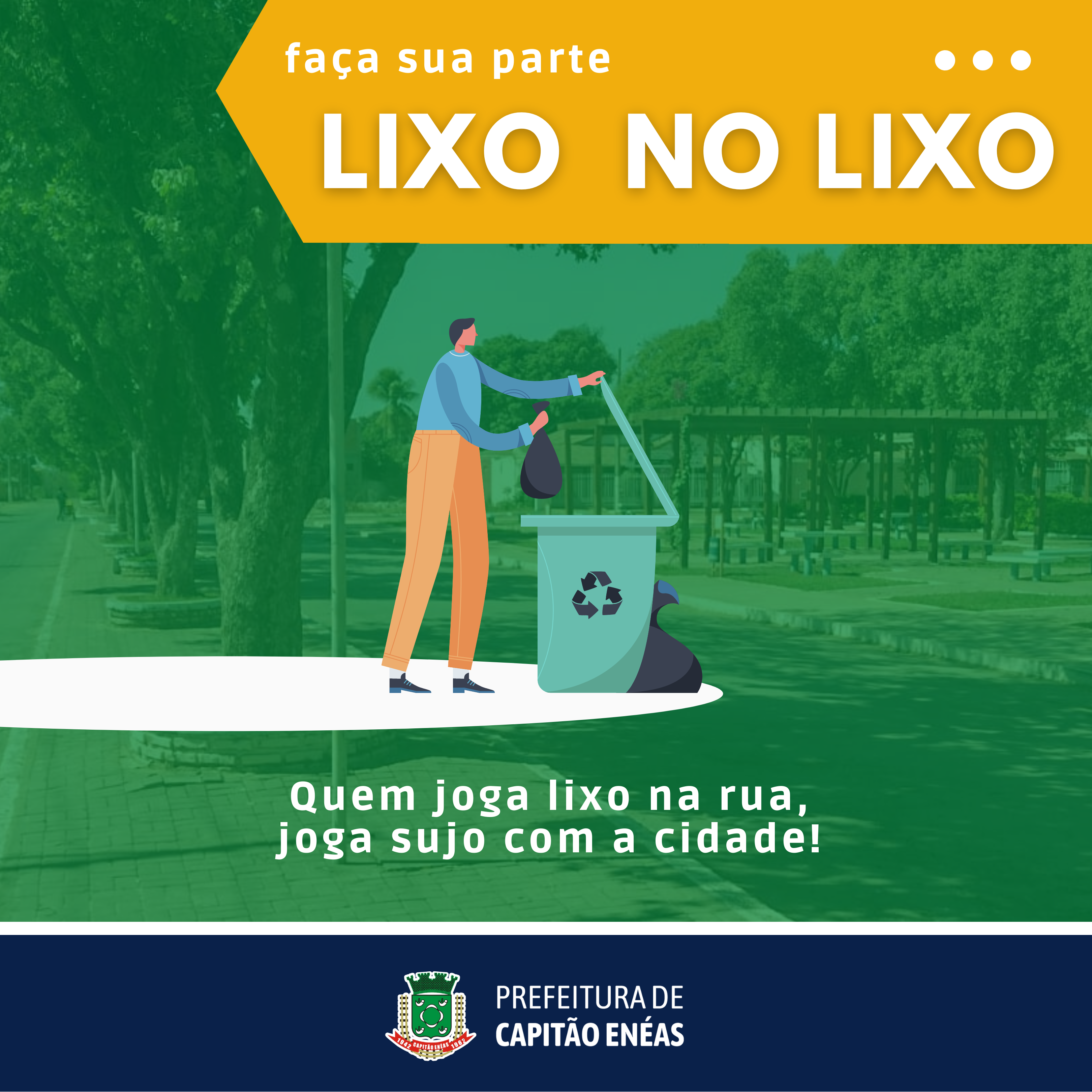 LIXO NO LIXO!
