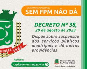 CAMPANHA SEM FPM NÃO DÁ