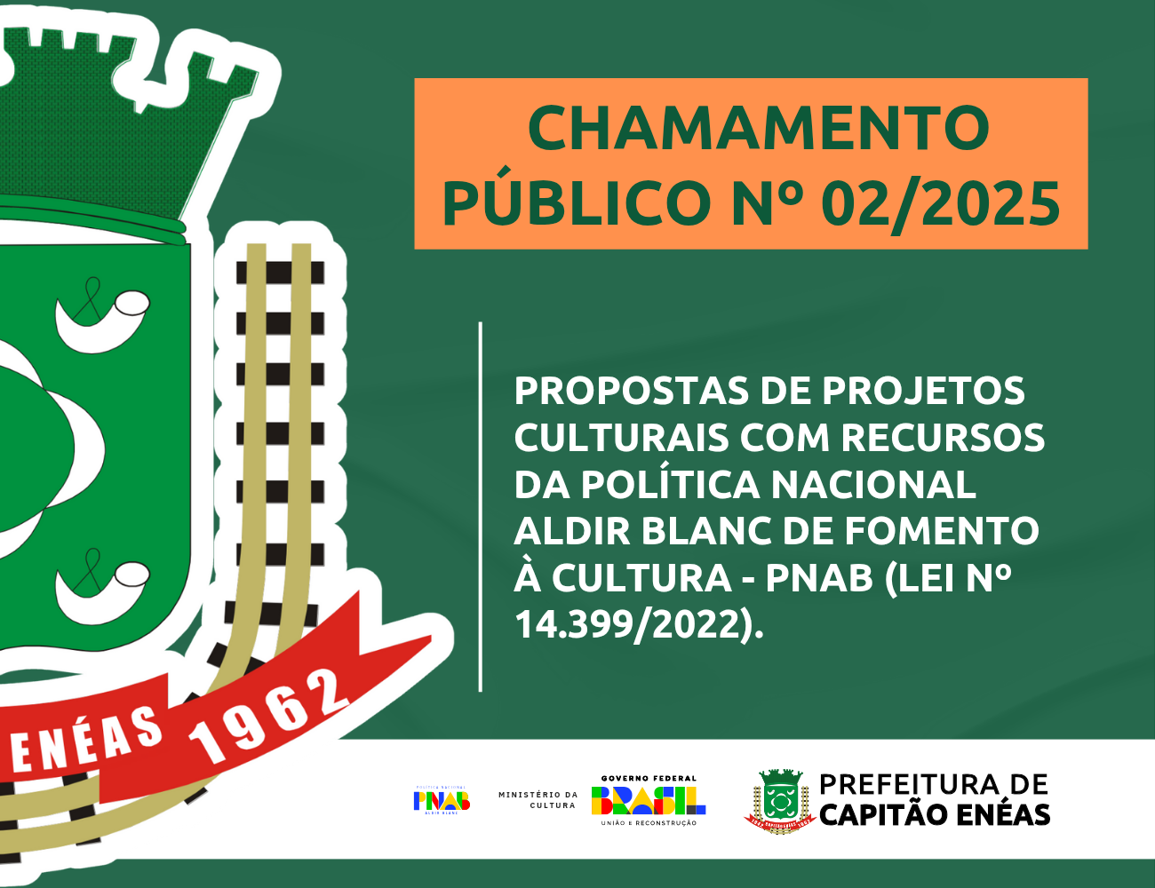 CHAMAMENTO PÚBLICO Nº 02/2025