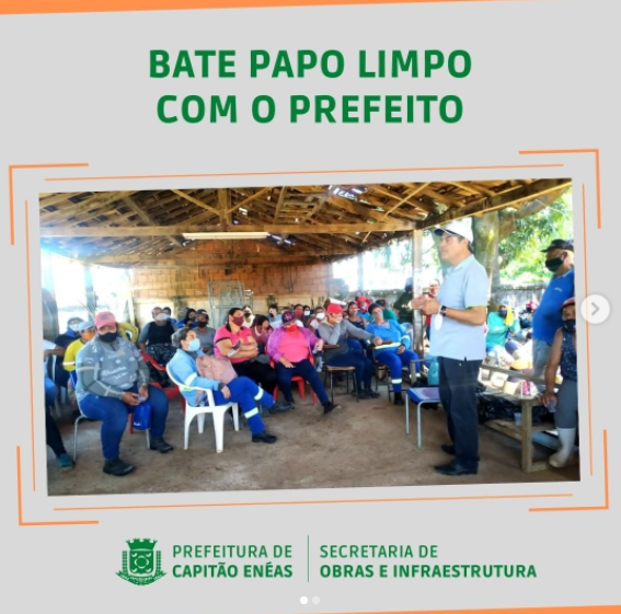 BATE PAPO LIMPO COM O PREFEITO