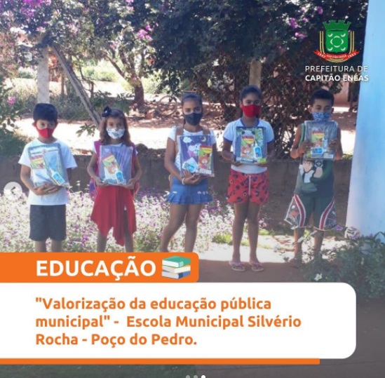 Educação: Prefeitura de Capitão Enéas entrega mais kit’s escolar