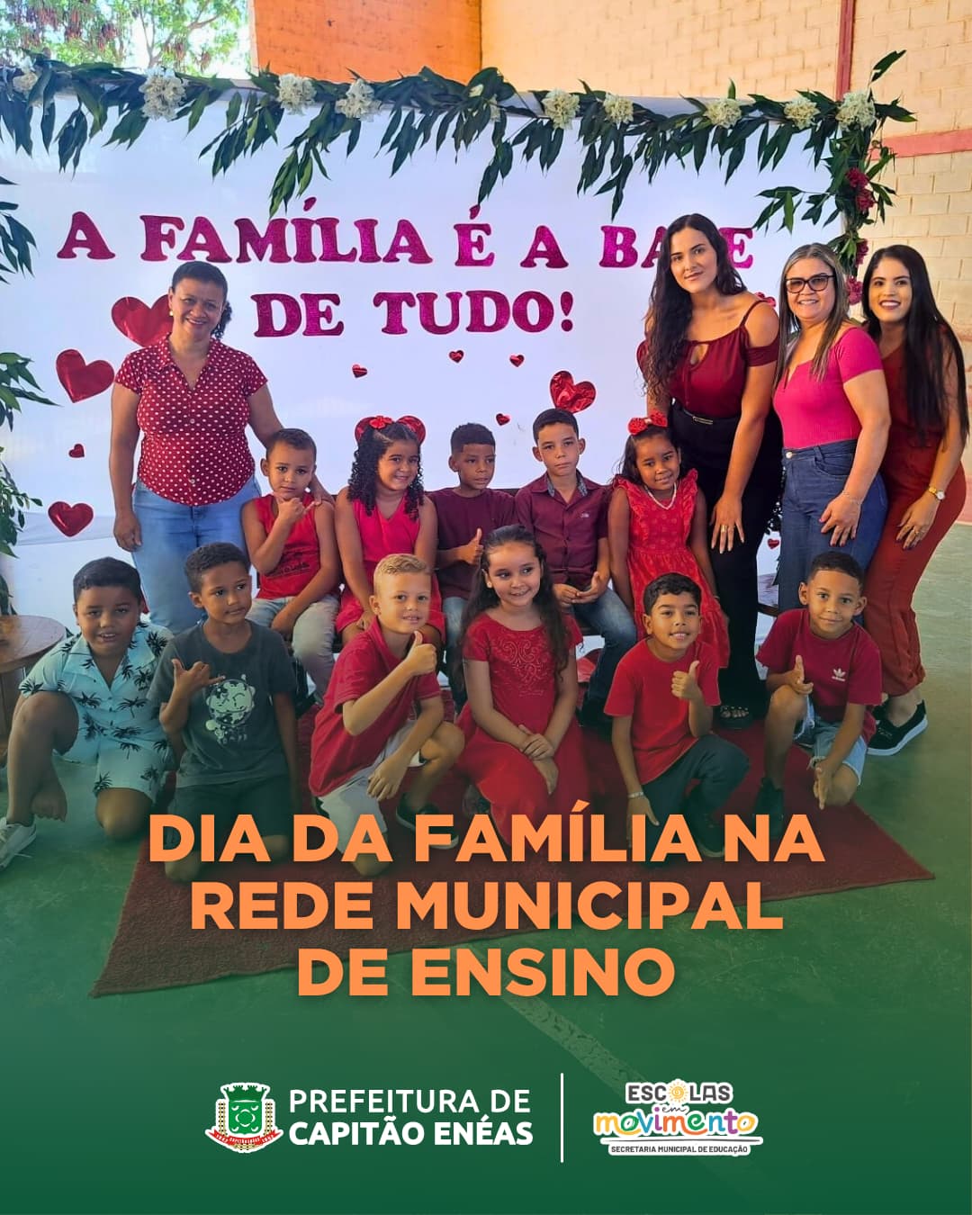 Dia da Família na Rede Municipal de Ensino