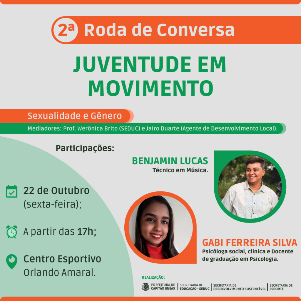 PREFEITURA REALIZA SEGUNDA RODA DE CONVERSA “JUVENTUDE EM MOVIMENTO”