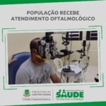 População recebe atendimento oftalmológico